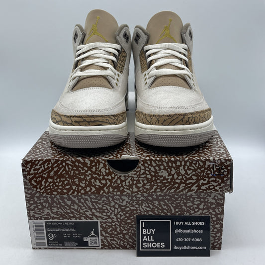 Size 9.5 - Jordan 3 Retro Low Palomino Brown Suede (CT8527-115)