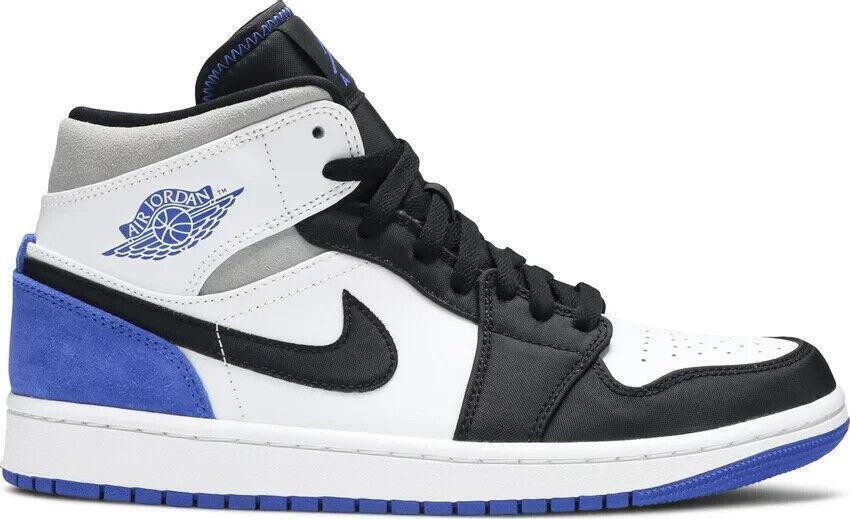 Size 11 - Air Jordan 1 SE Mid Royal Black Toe (852542-102)