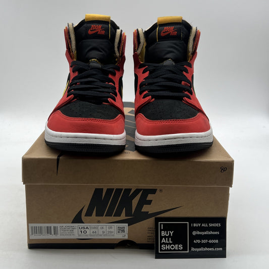Size 10 - Air Jordan 1 Zoom Comfort High Chile Red (CT0978-006)