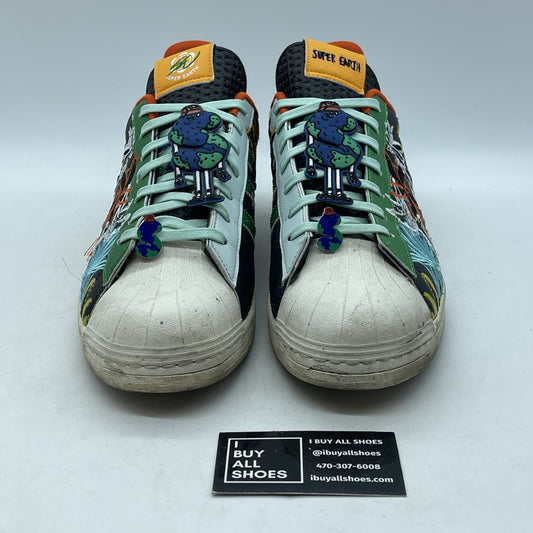 Size 12.5 - adidas Sean Wotherspoon x Superstar Super Earth - Black (GX3823)