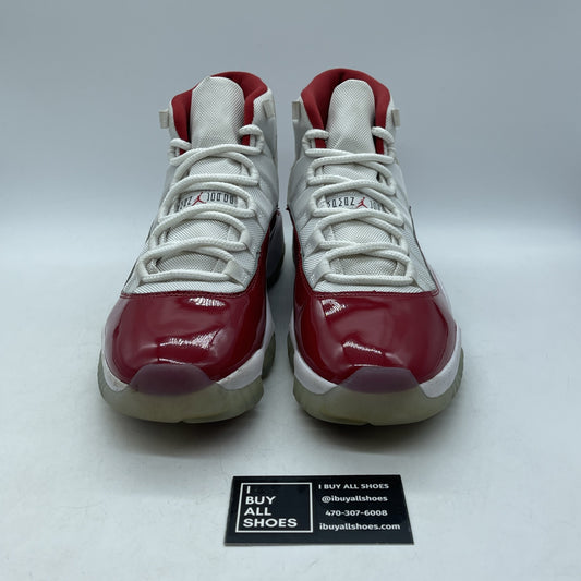 Size 11.5 - Jordan 11 Retro High Cherry White Leather (CT8012-116)