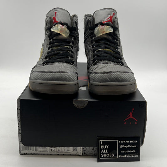 Size 10 - Air Jordan 5 Retro SP x Off-White Mid Muslin (CT8480-001)