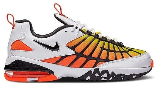 Size 10 - Nike Air Max 120 Hyper Orange White (819857-100)