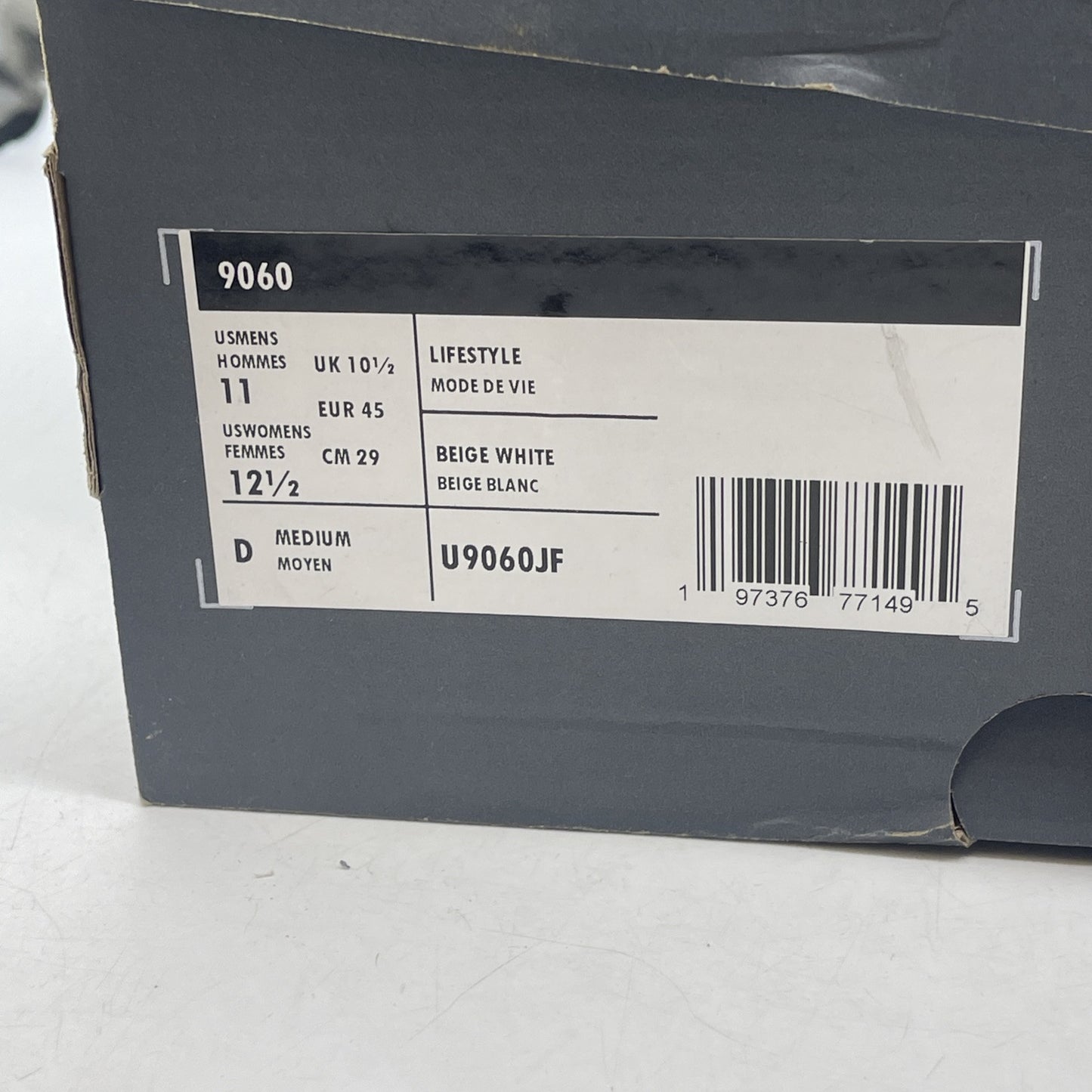 Size 11 - New Balance 9060 Festival Pack Brown White Suede (U9060JF)