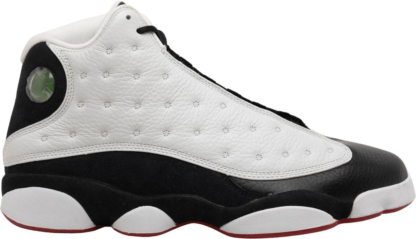 Size 11.5 - Air Jordan 13 Retro 2013 He Got Game Black White Suede (309259-104)