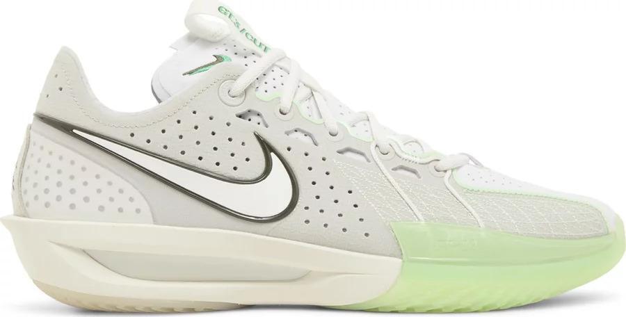 Size 12 - Nike Air Zoom GT Cut 3 Vapor Green White Grey Suede (DV2913-003)