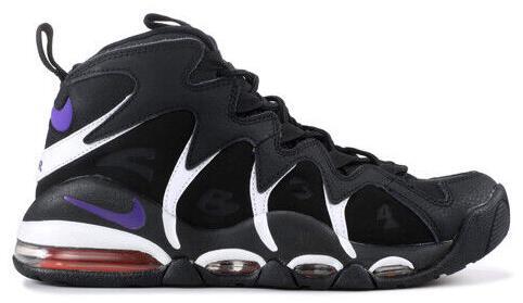 Size 10.5 - Nike Air Max CB34 Suns Black White Suede Leather (414243-002)