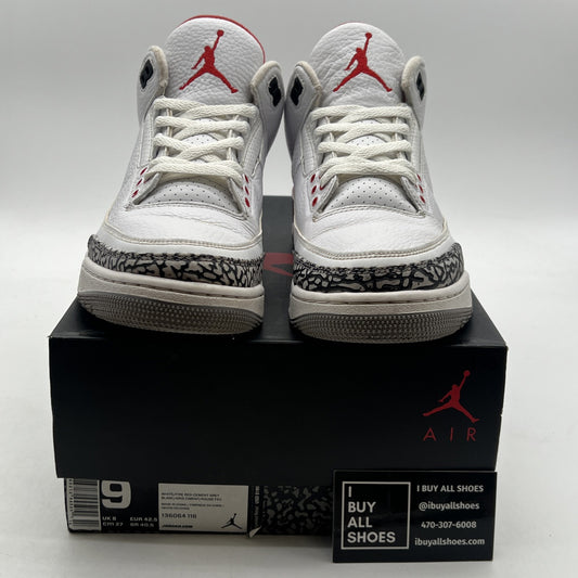 Size 9 - Air Jordan 3 Retro Hall of Fame 2018 (136064-116)