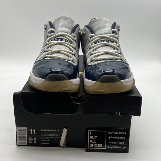Size 11 - Air Jordan 11 Retro Low Georgetown (528895-007)