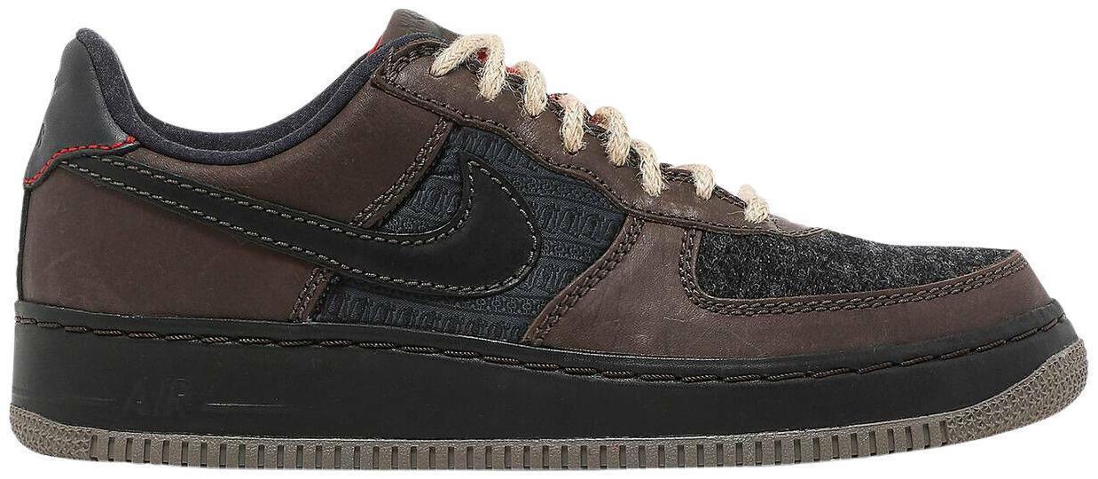 Size 10.5 - Nike Air Force 1 Inside Out Low Baroque Brown Black (312486-201)