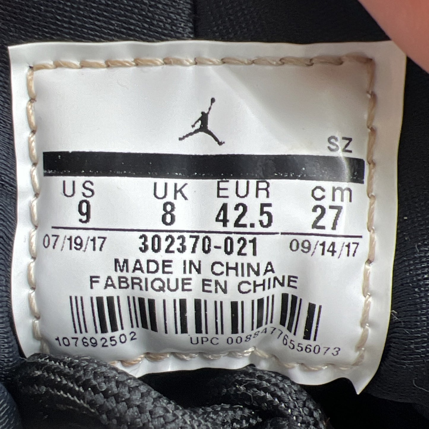 Size 9 - Air Jordan 9 Retro City of Flight (302370-021)