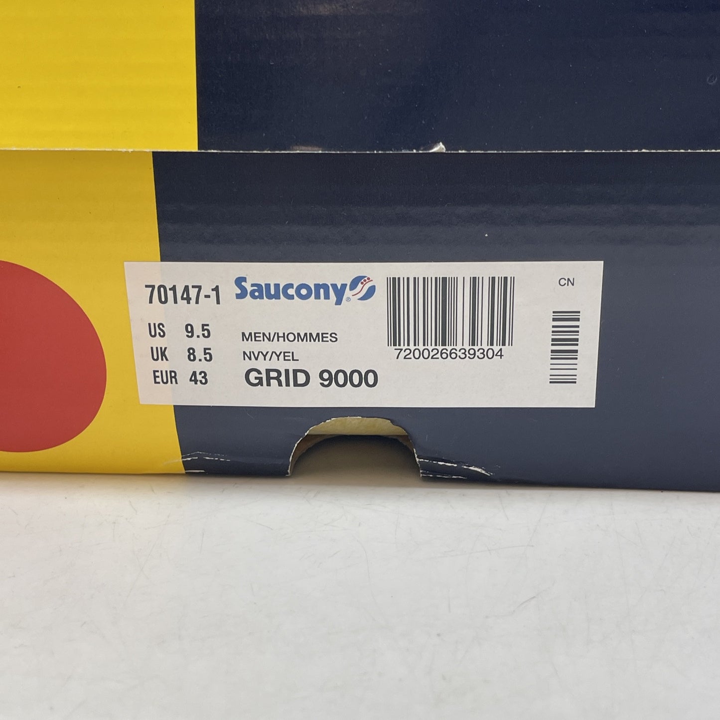 Size 9.5 - SAUCONY PACKER SHOES GRID9000 SNOW BEACH w/Box Strap Key Holder