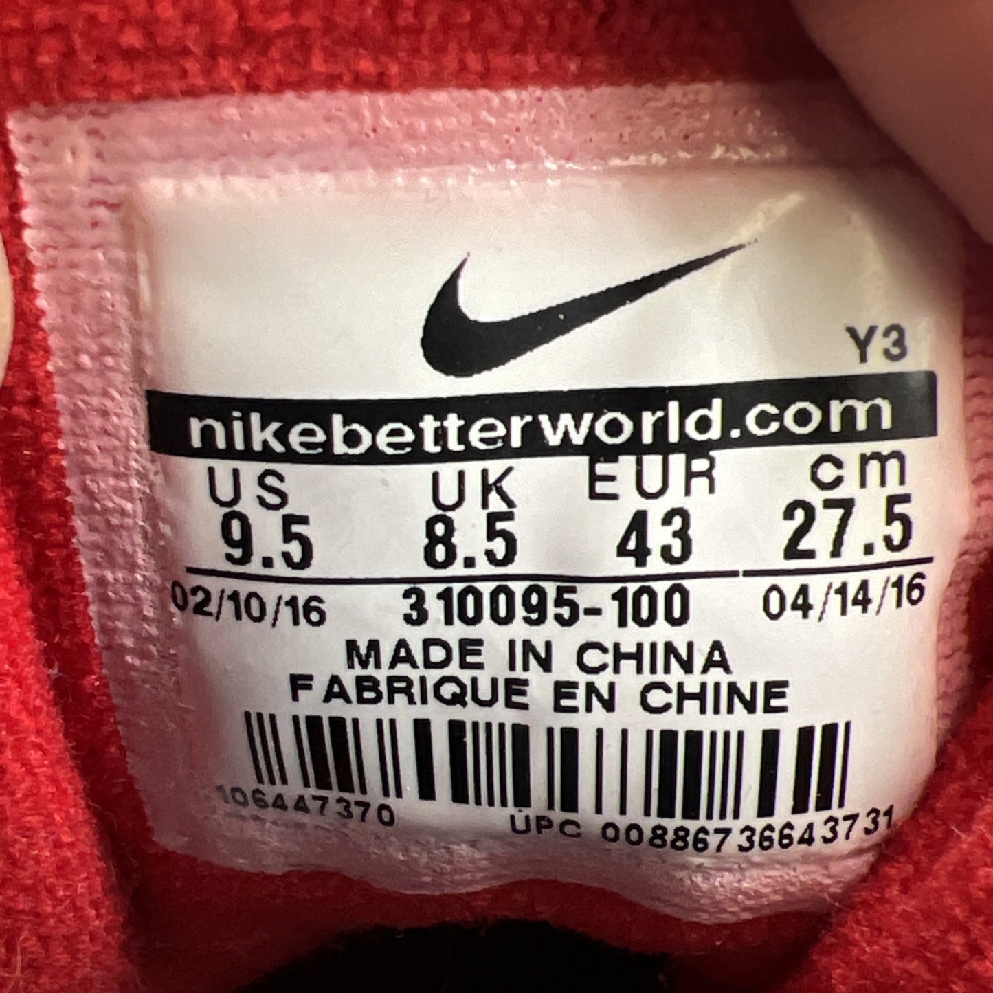 Size 9.5 - Nike Air Force 180 2012 Dream Team (310095-100)
