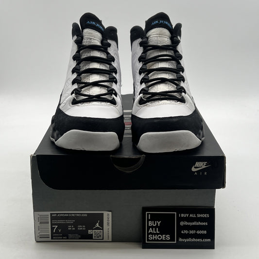 Size 7Y - Air Jordan 9 Retro University Blue 2020 (302359-140)