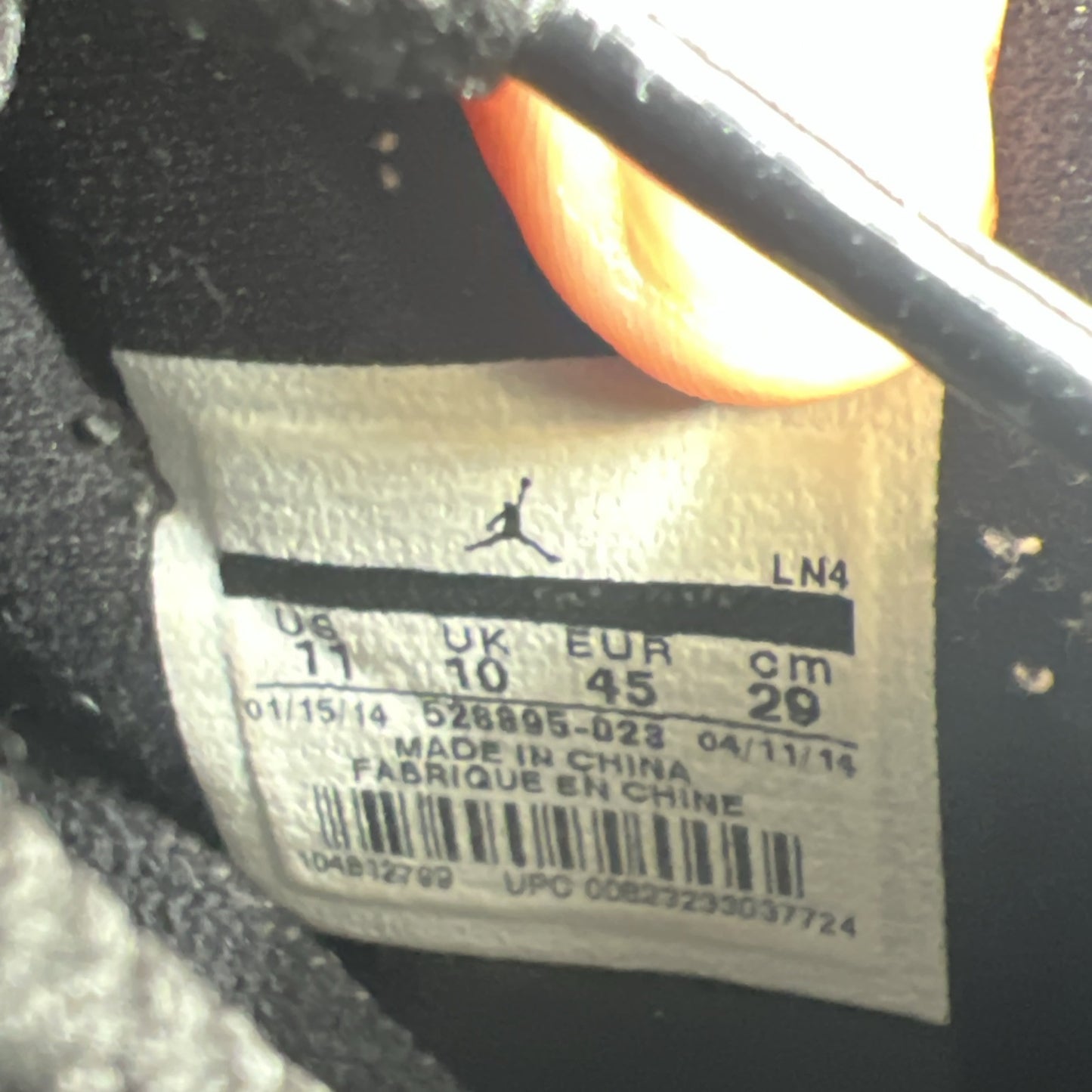 Size 11 - Air Jordan 11 Retro Low Infrared 23 (528895-023)