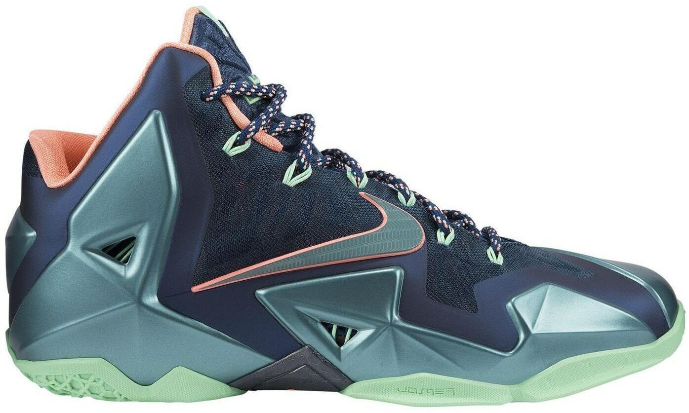 Size 13 - Nike LeBron 11 Miami vs Akron (616175-400)