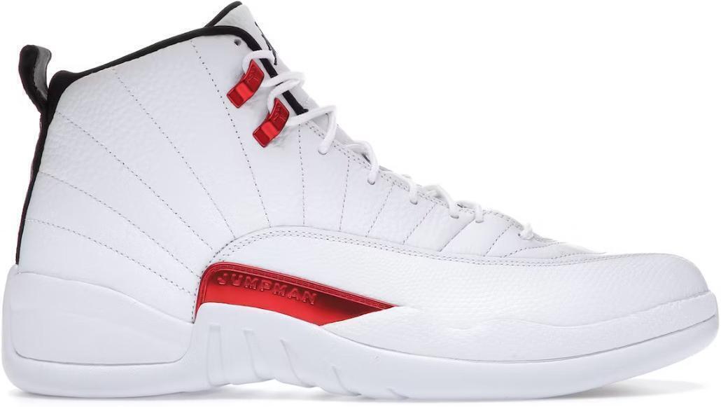 Size 8 - Air Jordan 12 Retro Twist White Red Leather (CT8013-106)