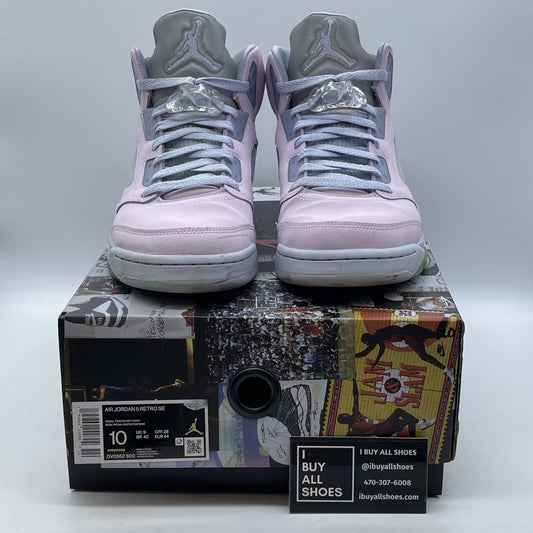 Size 10 - Jordan 5 Easter 2022 Pink Purple Suede Leather (DV0562-600)