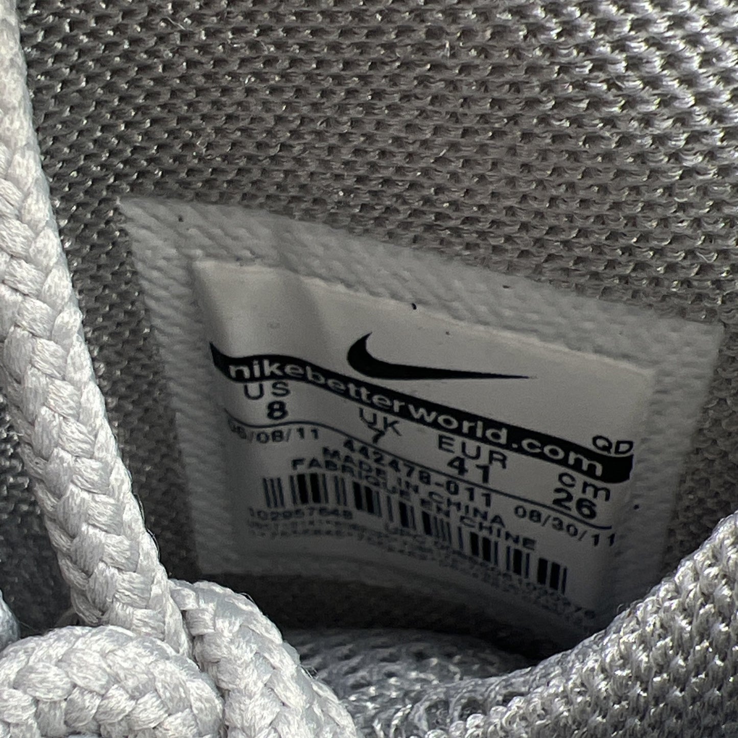 Size 8 - Nike Air Max Jr 3M - (442478-011)