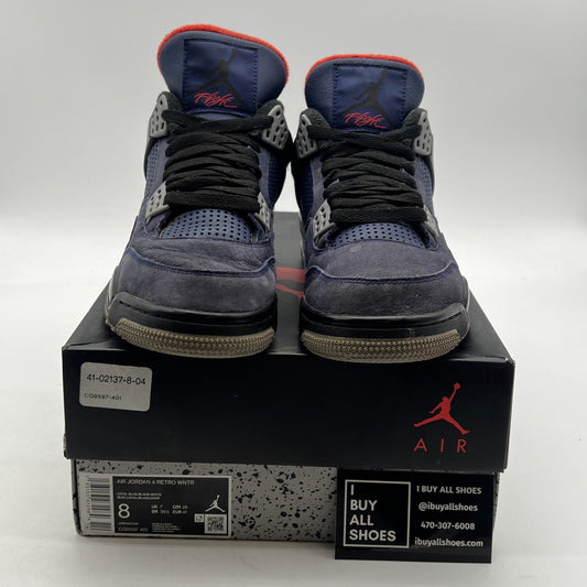 Size 8 - Air Jordan 4 Winter Loyal Blue 2019 (CQ9597-401)