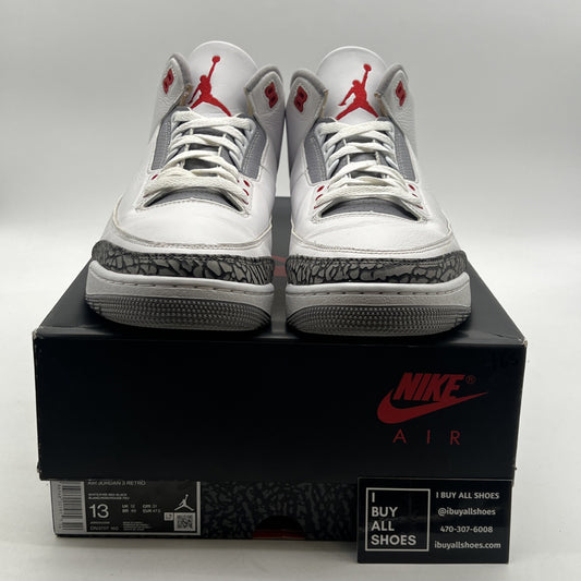Size 13 - Air Jordan 3 Retro Mid Fire Red (DN3707-160)