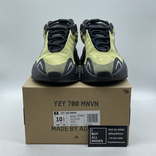 Size 10.5 - adidas Yeezy Boost 700 MNVN Resin Grey Black Suede (GW9525)