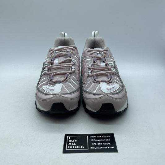 Size 9W - Nike Air Max 98 Barely Rose Pink Grey Suede Leather (AH6799-600)