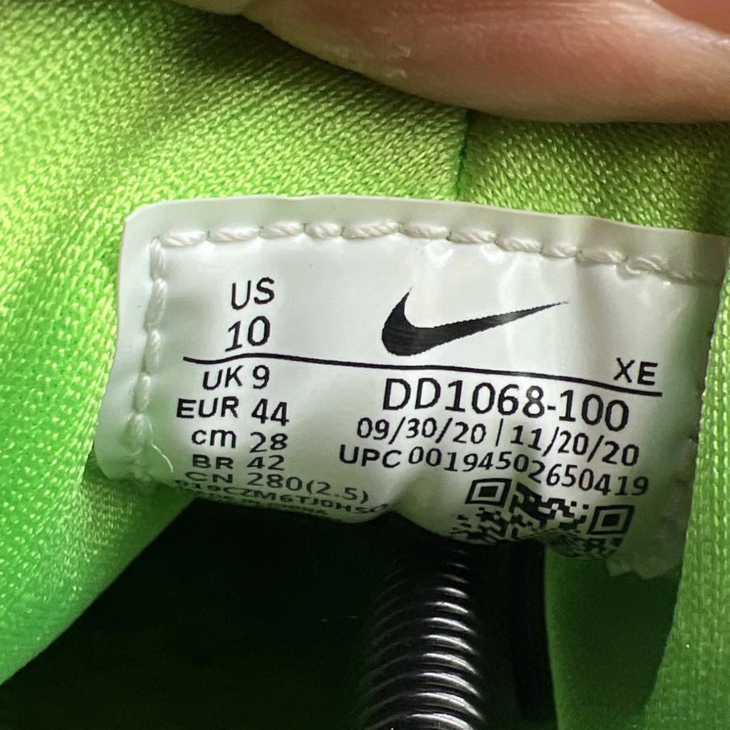 Size 10 - Nike Air Huarache 2021 Scream Green (DD1068-100)