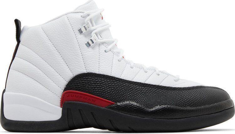Size 10.5 - Air Jordan 12 Retro Taxi Flip White Black Leather (CT8013-162)
