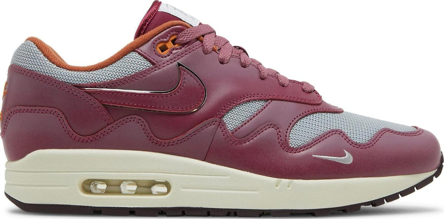 Size 14 - Nike Patta x Air Max 1 Rush Maroon (DO9549-001)