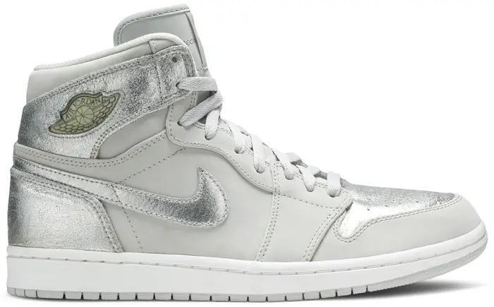 Size 11.5 - Air Jordan 1 Retro Silver High 25th Anniversary (396009-001)
