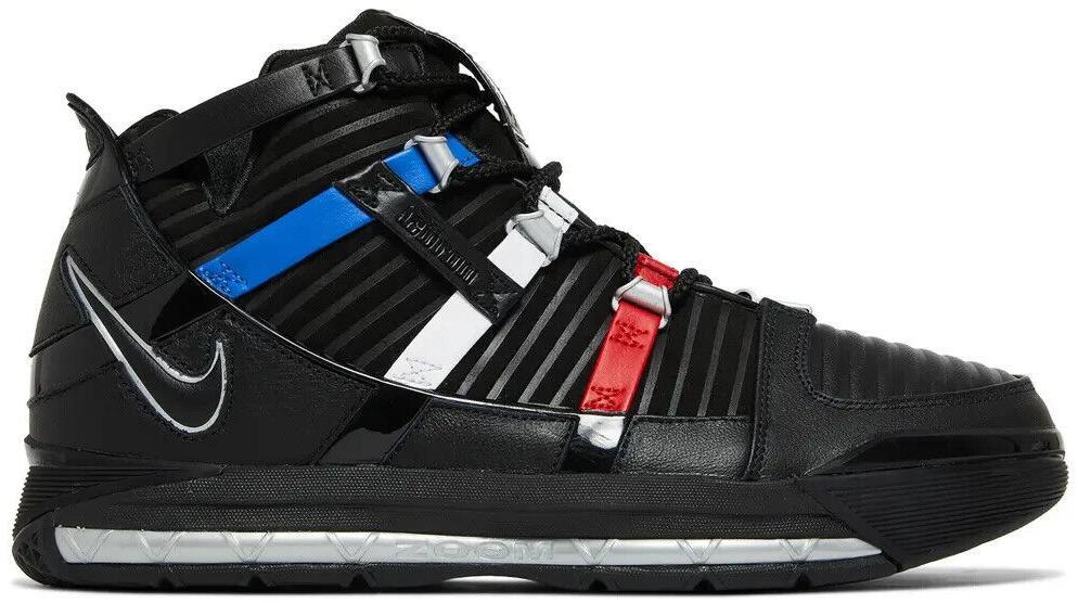 Size 9.5 - Nike Zoom LeBron 3 Retro Barbershop (DO9354-001)