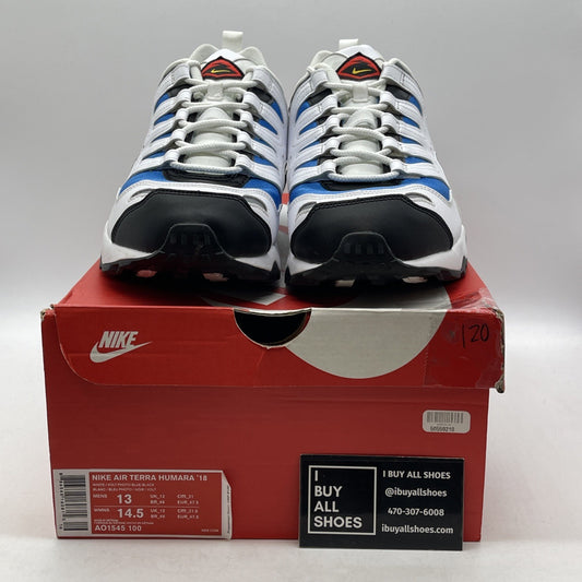 Size 13 - Nike Air Terra Humara 18 Photo Blue Black Suede leather (AO1545-100)