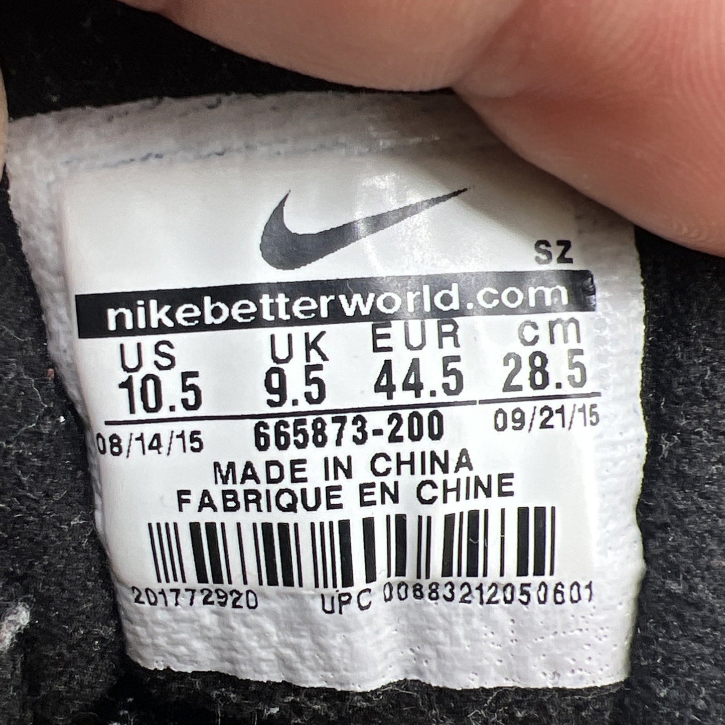 Size 10.5 - Nike Atmos x Air Max 1 2016 Safari (665873-200)