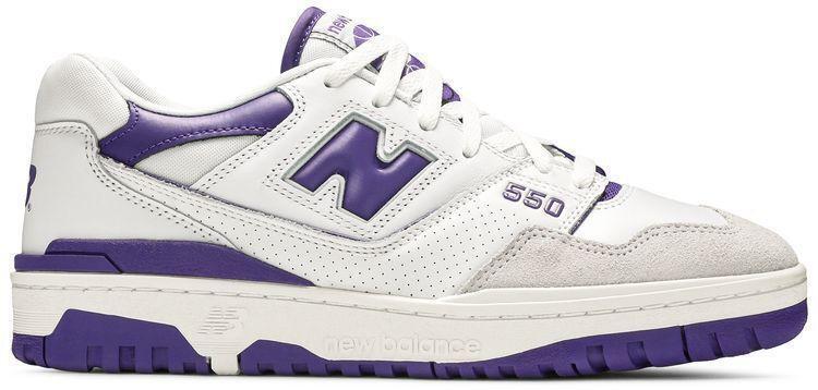 Size 12 - New Balance 550 White Purple (BB550WR1)