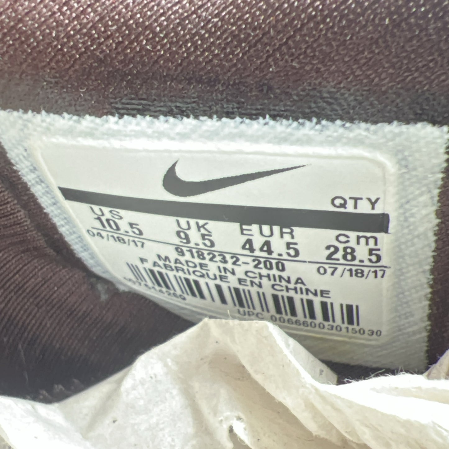 Size 10.5 - Nike Air Max Zero SE Brown (918232-200)