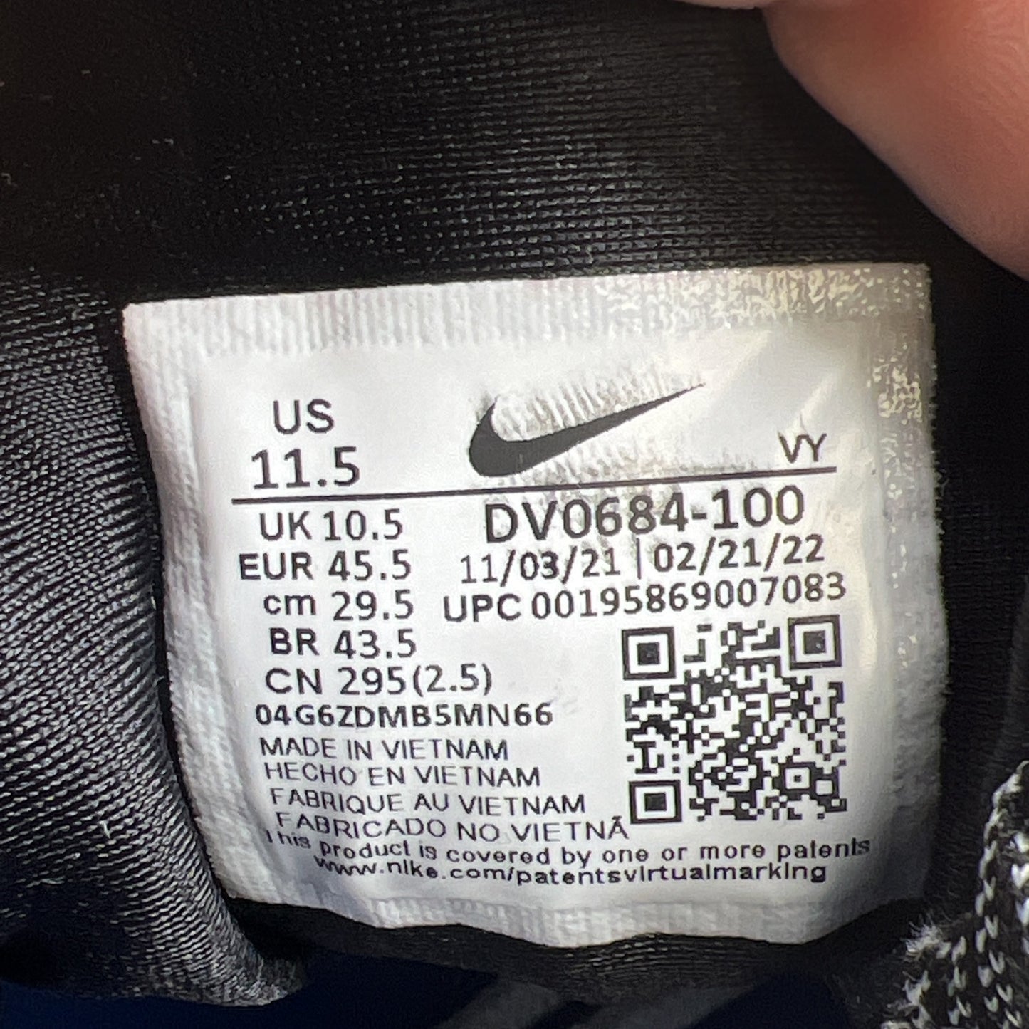 Size 11.5 - Nike Air Max Penny 1 2022 Home (DV0684-100)