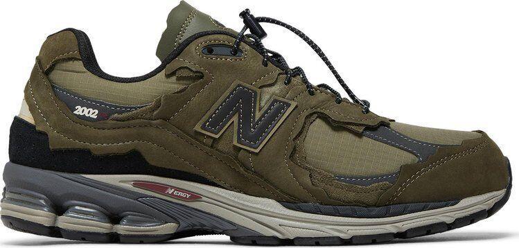 Size 12 - New Balance 2002R Protection Pack Dark Moss (M2002RDN)