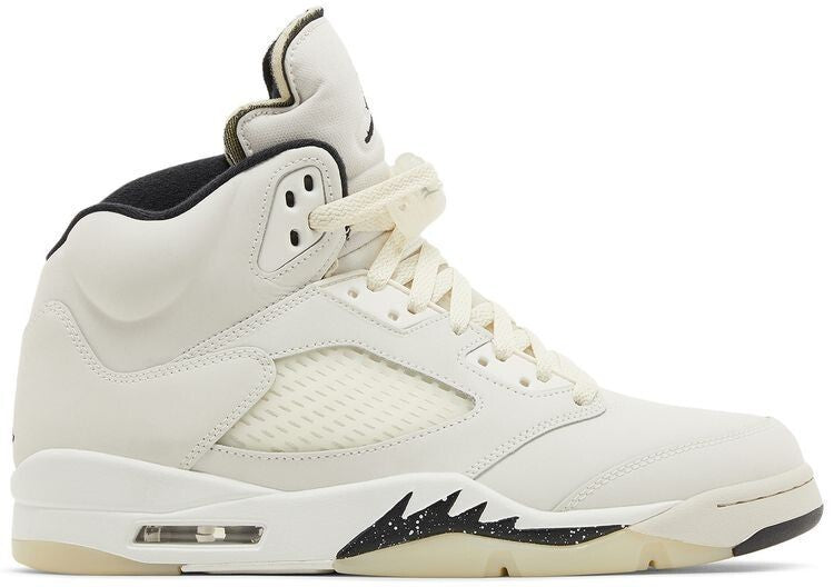 Size 10 - Air Jordan 5 Retro SE Sail Tan Suede (FN7405-100)