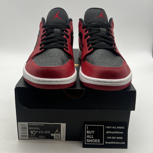 Size 10.5 - Air Jordan 1 Low Reverse Bred (553558-606)