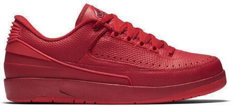 Size 9.5 - Air Jordan 2 Retro Low Gym Red Leather (832819-606)