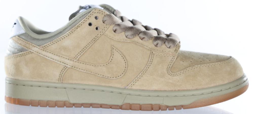 Size 9 - Nike Dunk SB Pro B Low Parachute Beige Suede Leather (HJ0367-200)