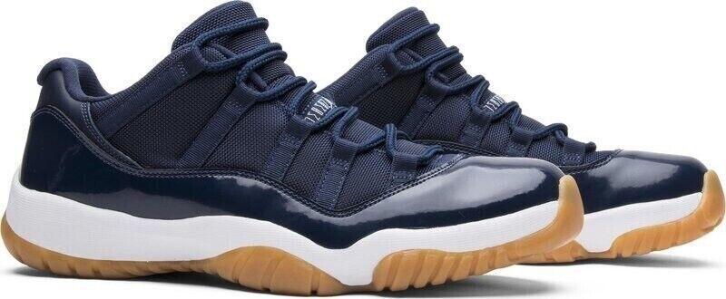 Size 10.5 - Air Jordan 11 Retro Low Navy Gum (528895-405)