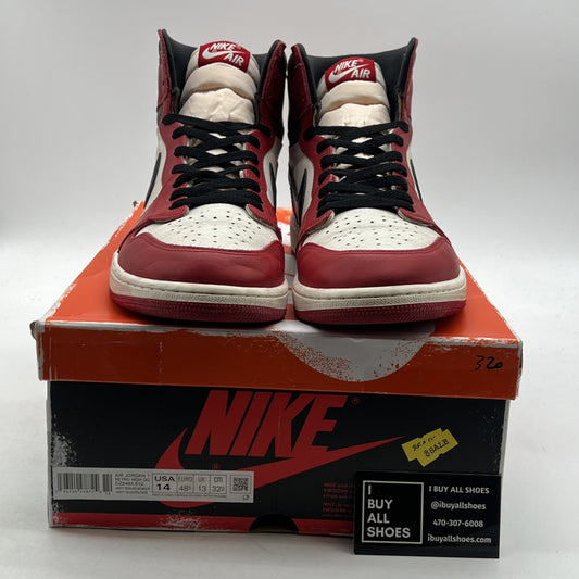 Size 14 - Air Jordan 1 Retro High Chicago Reimagined Lost & Found (DZ5485-612)