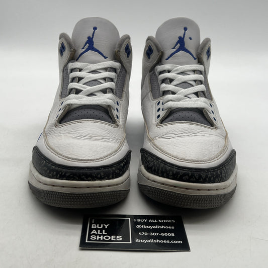 Size 9.5 - Air Jordan 3 Retro Mid Racer Blue (CT8532-145)