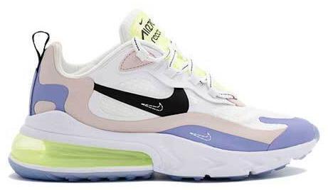 Size 8.5W - Nike Air Max 270 React White Ghost Green Suede Leather (CU4768-100)