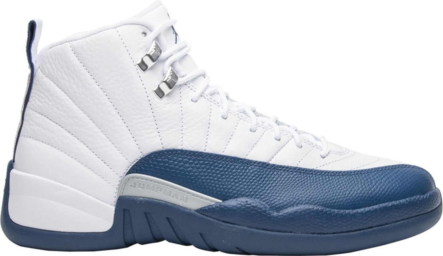 Size 10.5 - Jordan 12 Retro French Blue White Leather (130690-113)