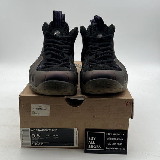 Size 9.5 - Nike Air Foamposite One 2010 Eggplant (314996-051)
