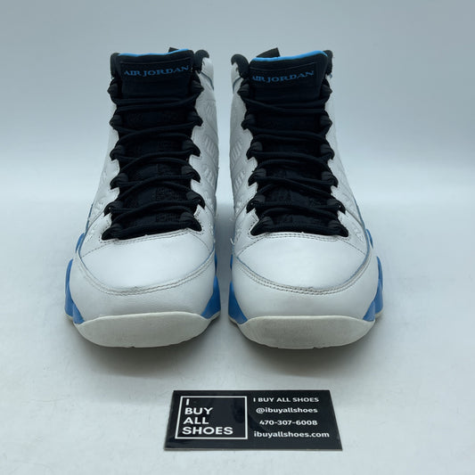 Size 8.5 - Air Jordan 9 Retro 2024 Powder Blue White Leather (FQ8992-101)