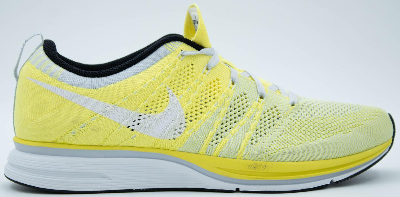 Size 11 - Nike Flyknit Trainer+ Yellow (532984-710)